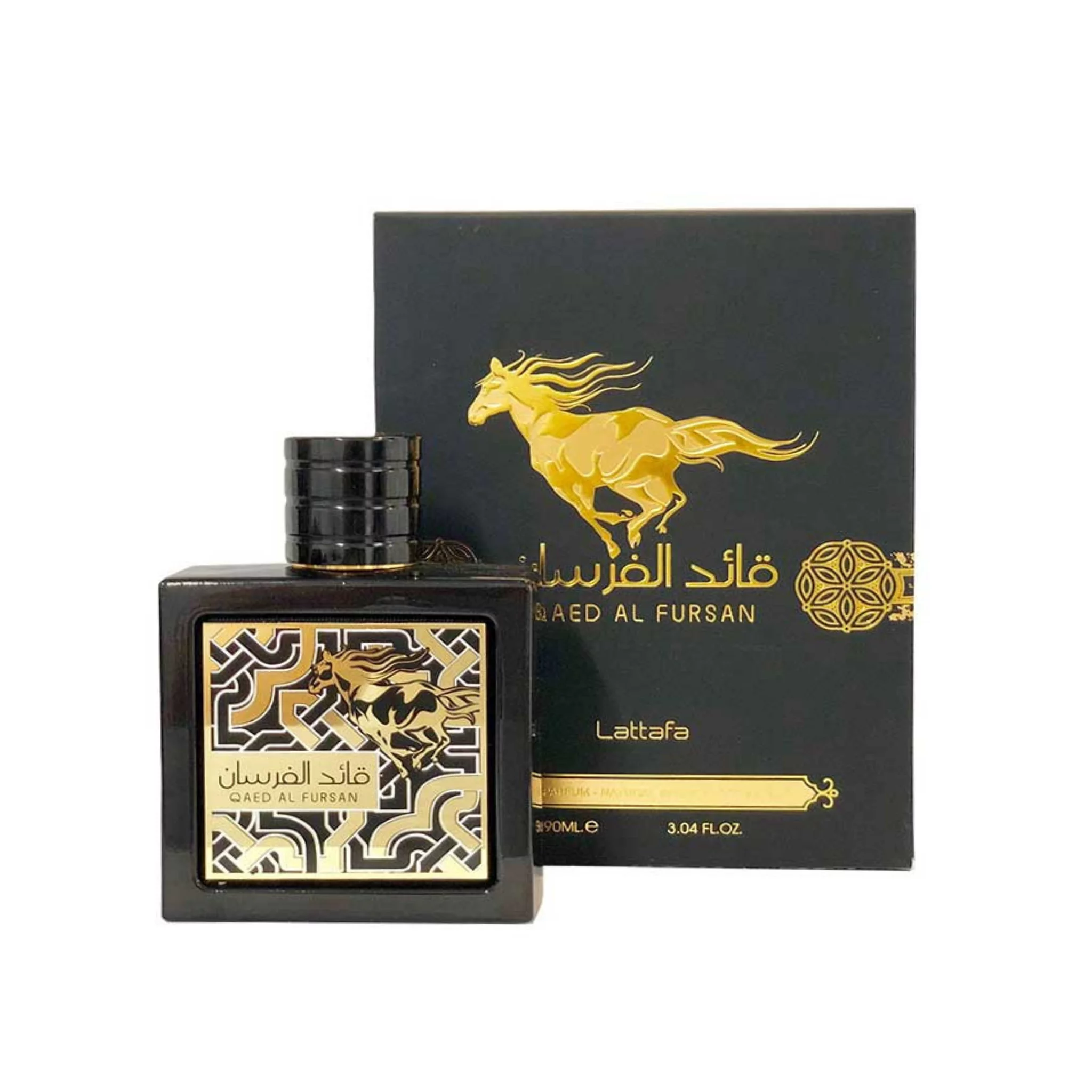 Qaed Al Fursan 90mL EDP By Lattafa Perfume Fragrance