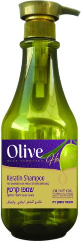 Keratin Shampoo Olive hair 800 ml